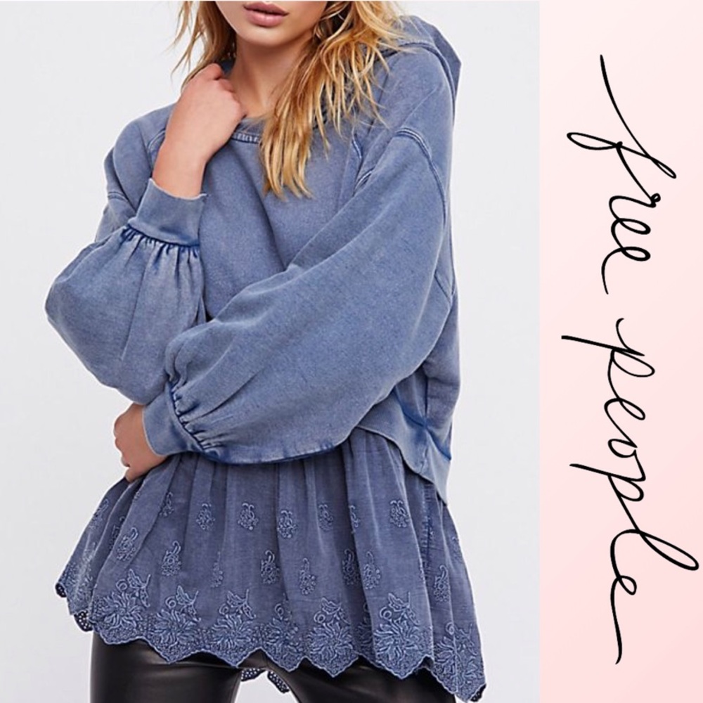 Free People Sweet Streets Hoodie🤍